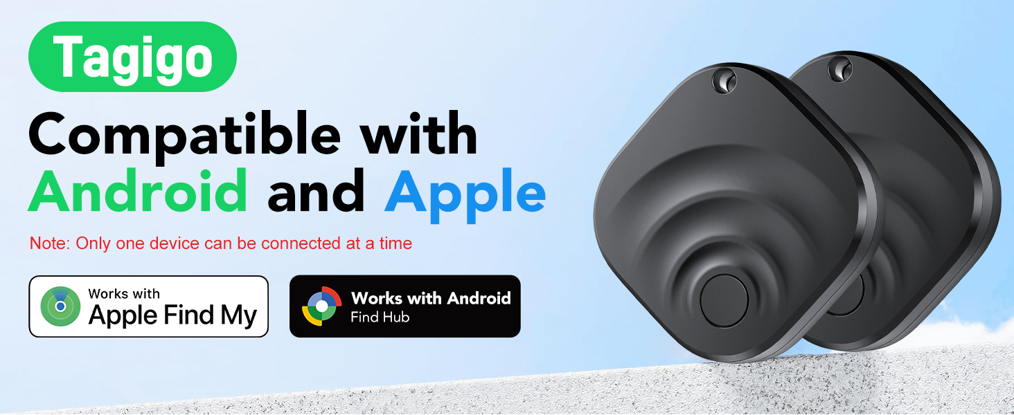 Cerca toga air tracked tags compatibile con Android e Apple